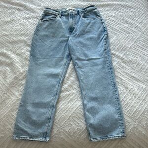 Abercrombie & Fitch the Ankle Straight Ultra High Rise Jean, size 30 short.